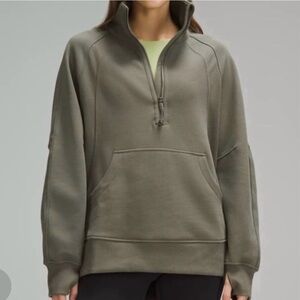 Lululemon Scuba Oversized Funnel-Neck Half Zip *Long